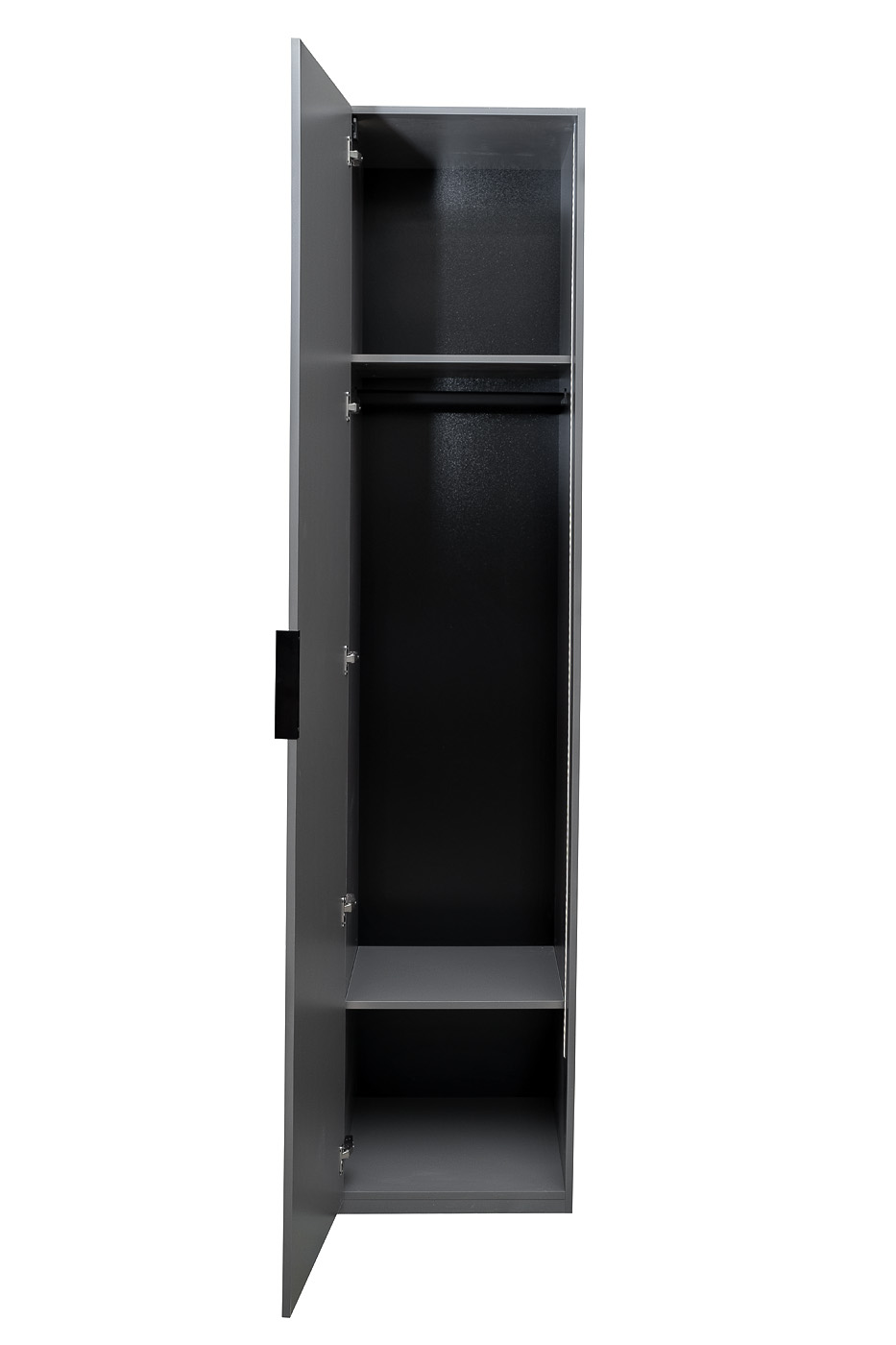 GD-10023-6 Шкаф Alto пенал c полками,цвет серый Кобальт, фасад глухой 50*57*228.5см_s2 3