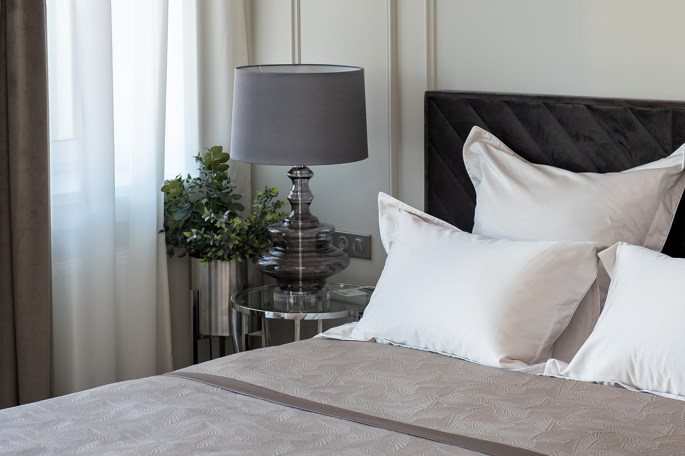 121GD-283002-107-POKR KOR Покрывало Сен-Тропе коричневое 230*250_s2 2