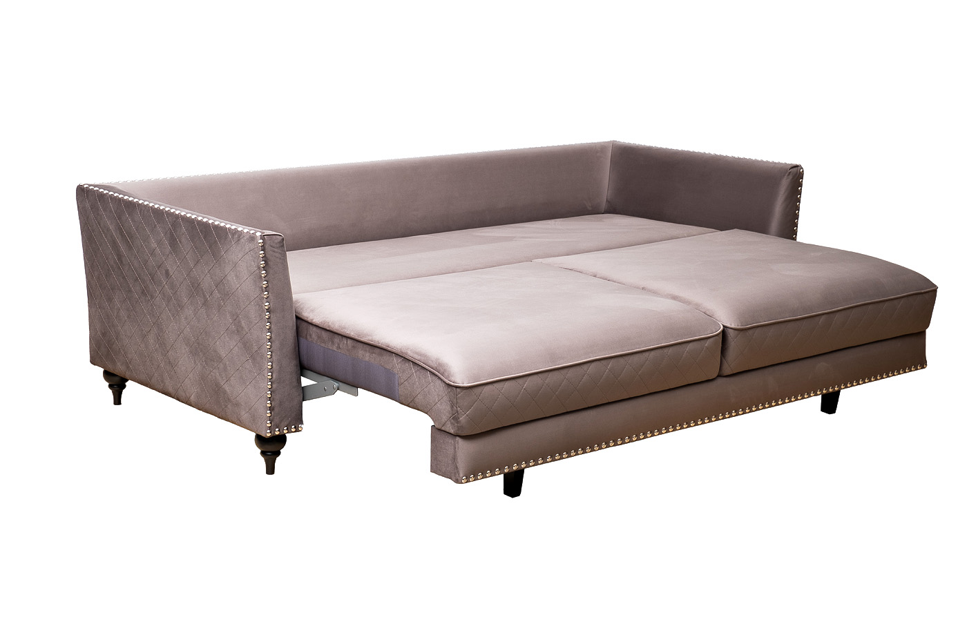 Диван Сорренто(Sorrento) 230M трехм. раскл.,велюр сер.Colt017 230*101*86_s2 3