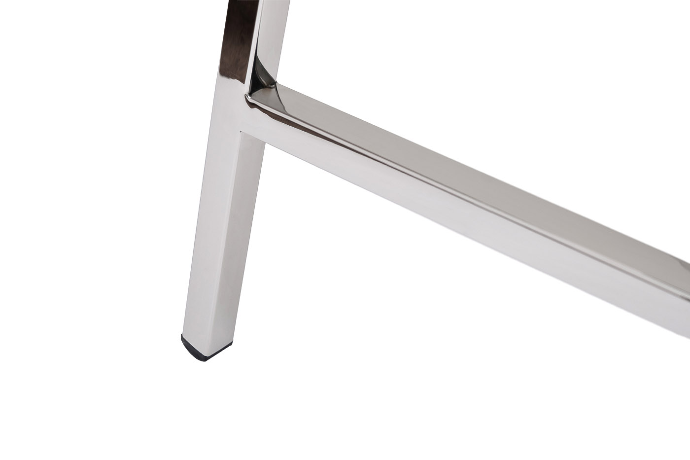 30C-DX-2091 BLK Стул барный велюр черный 42*53*88см_s2 5