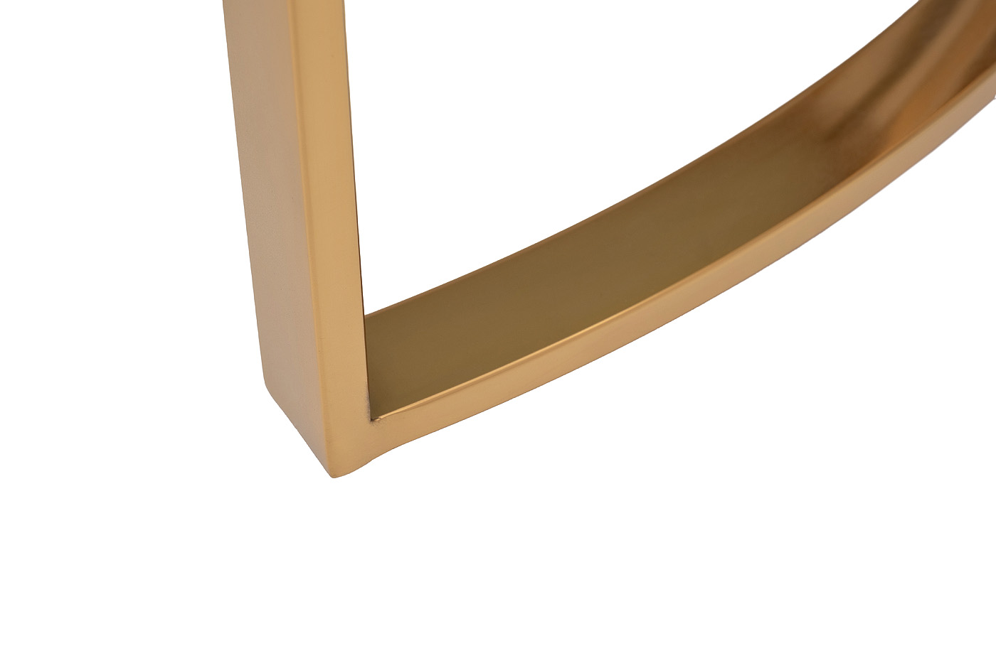 GY-00012 Стол журнальный мрам.стекло/золото d46*53см_s2 4