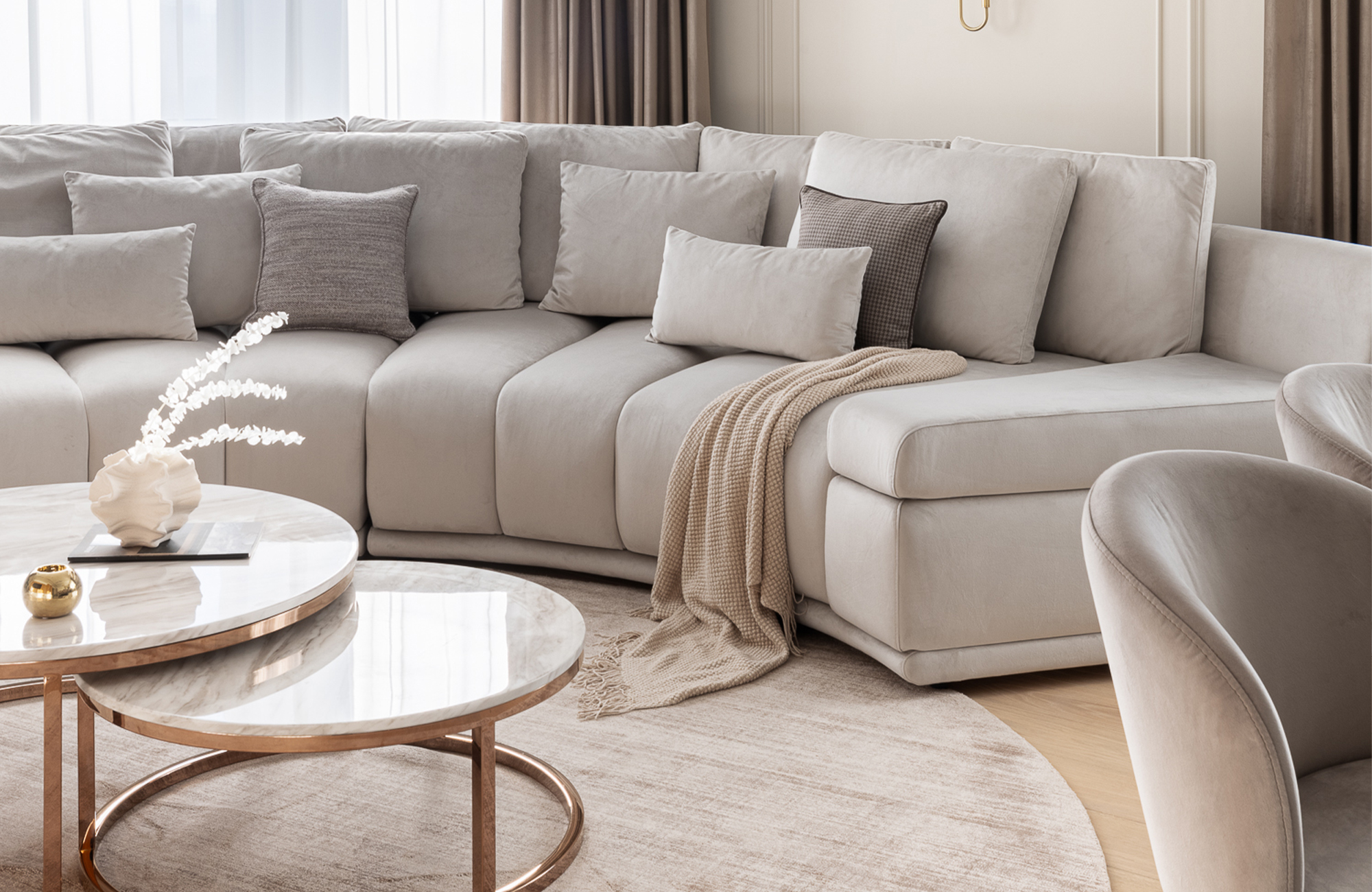 Проект современной квартиры площадью 100 кв.м 1