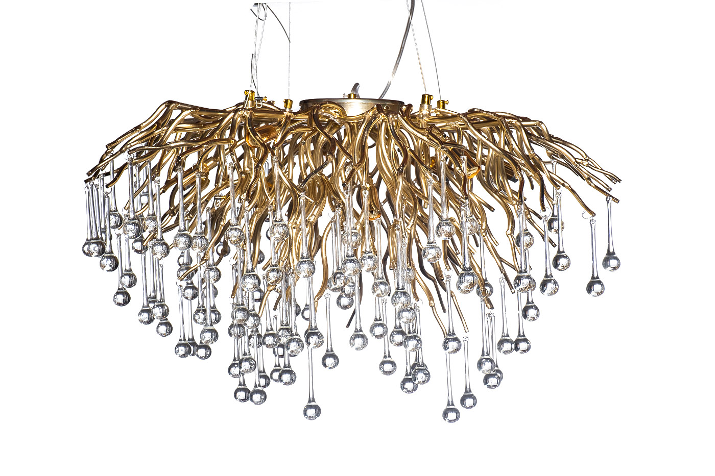 86-8015/800G Люстра d.80 h.32см, металл цвет шампань_s2 1