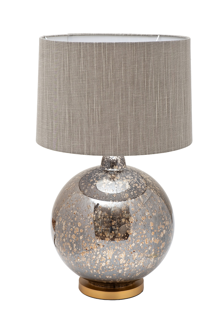 22-89270 Лампа настольная плафон бежевый d42*h73см_s2 1