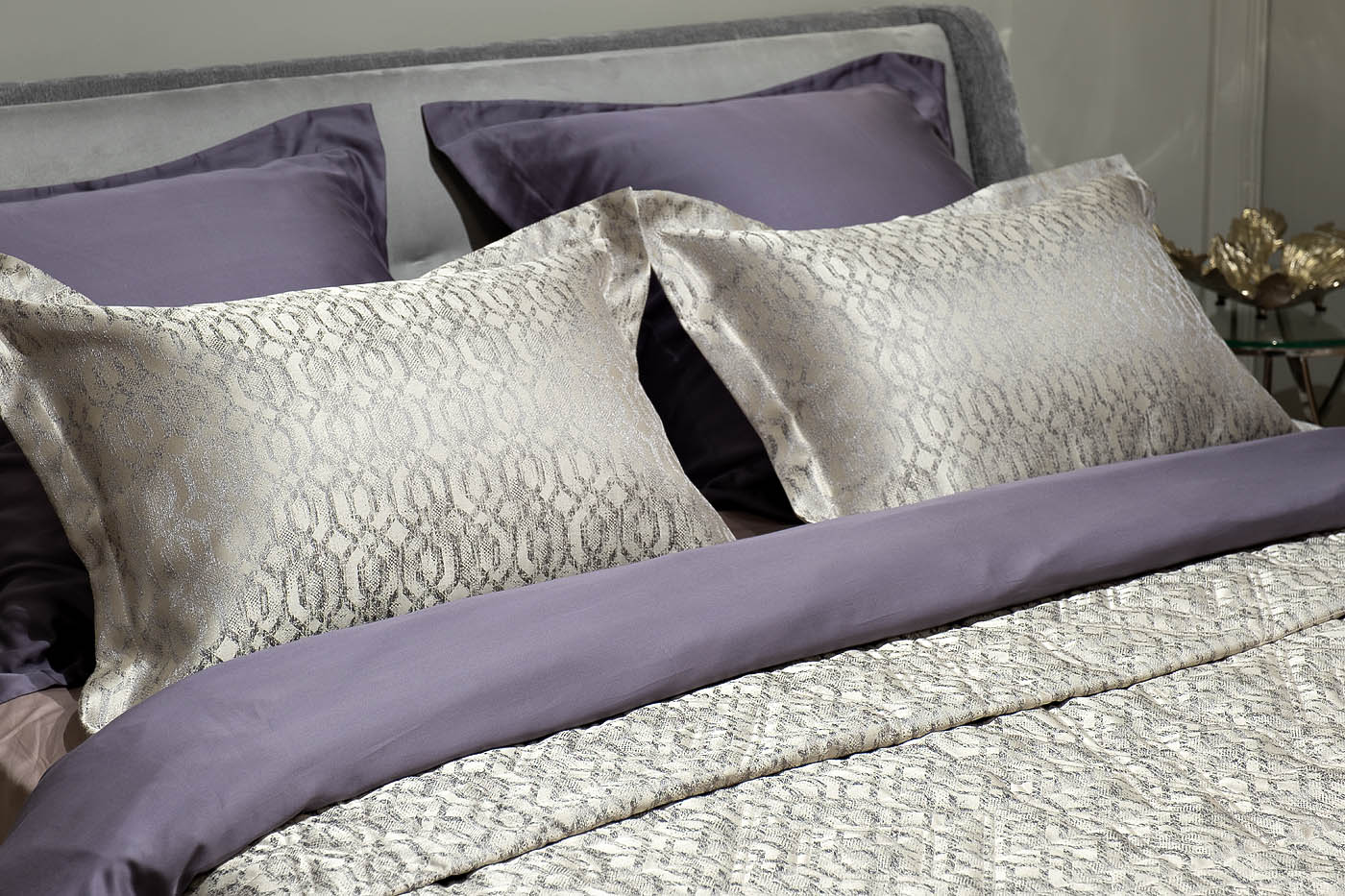 121GD-11001 Комплект наволочек Хьюстон (Houston) серый 50*70 (2шт)_s2 4