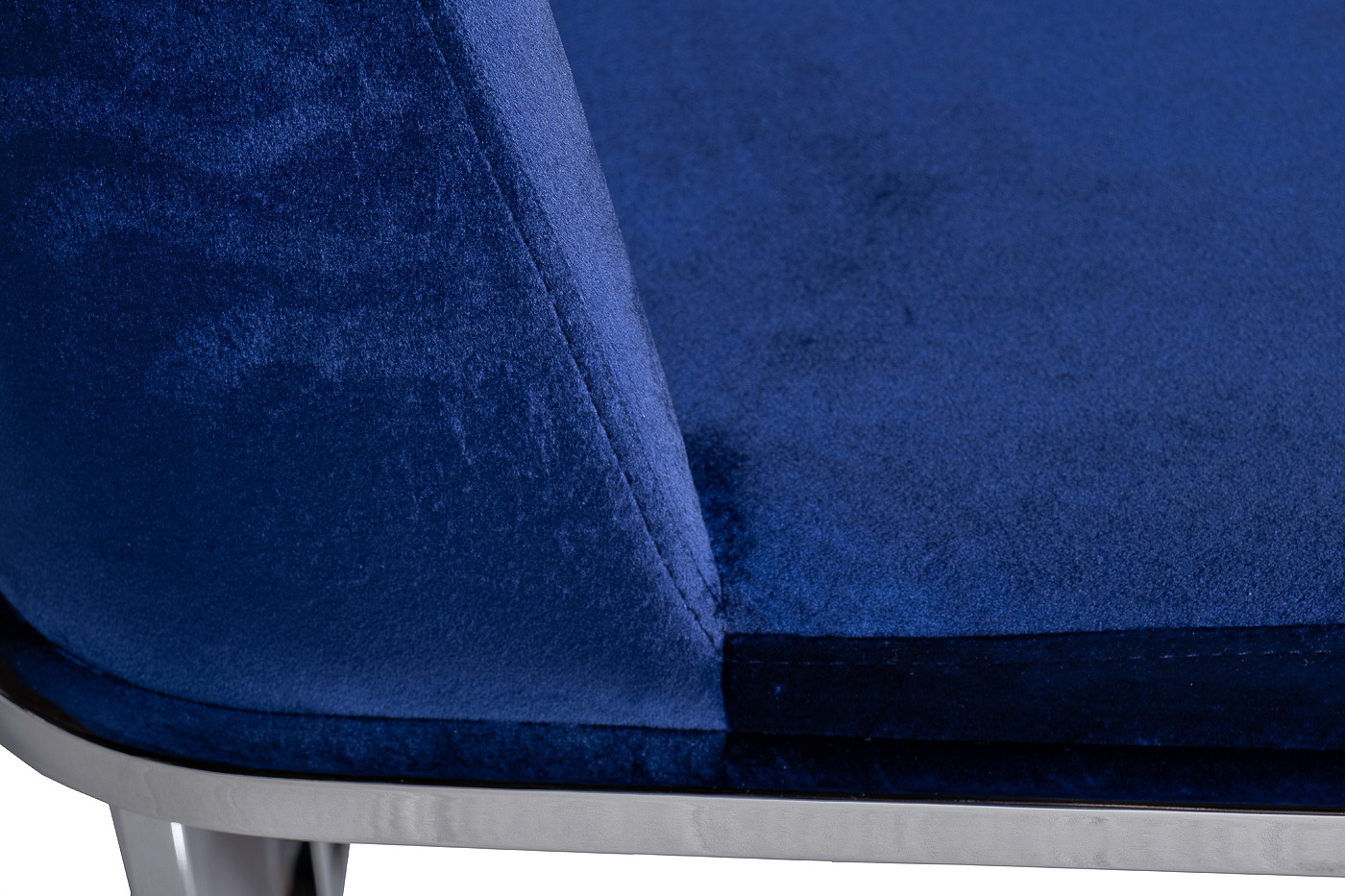 GY-DC8365-B Стул велюр синий/хром 54*56*89см_s2 4