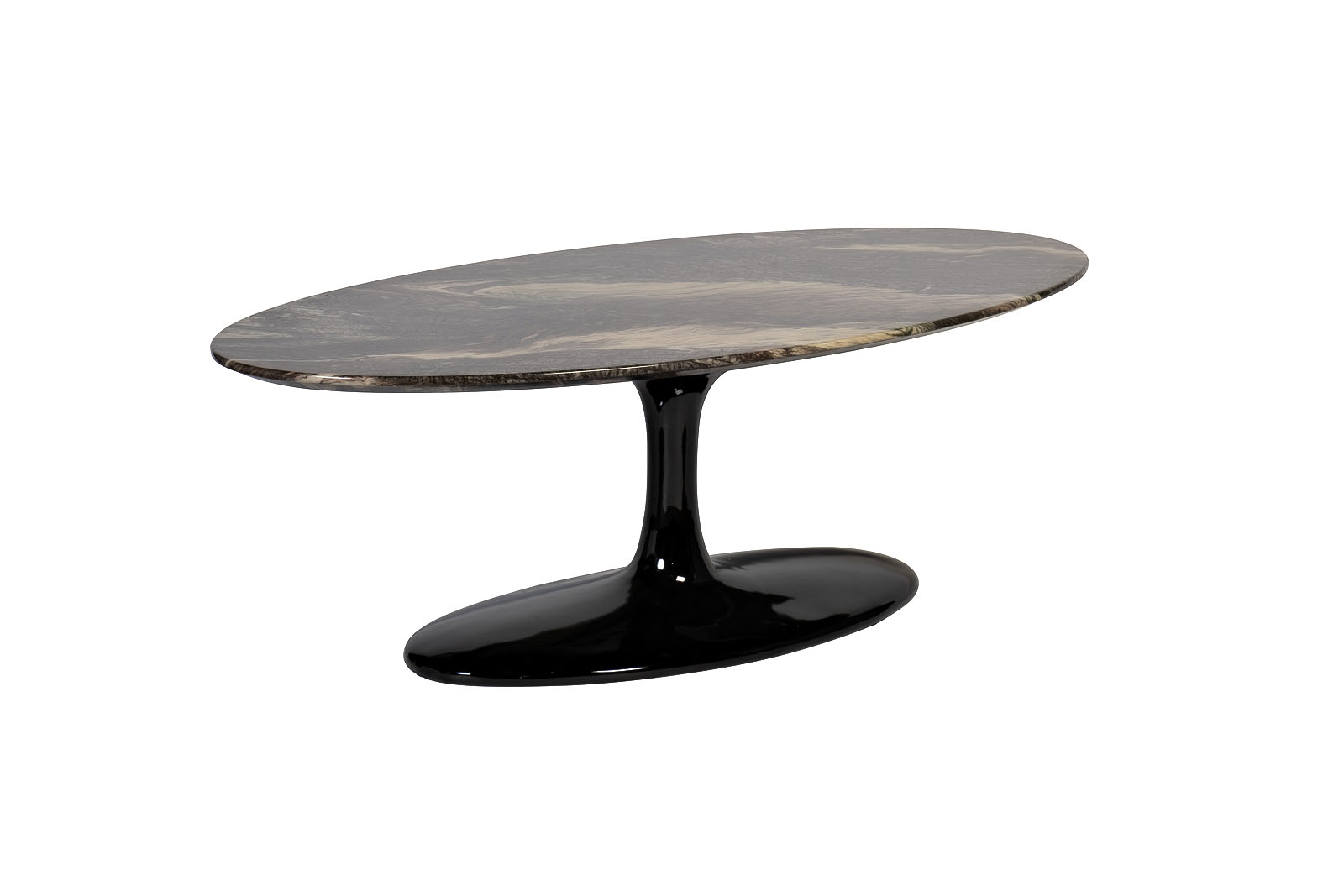 33FS-3076STOL/ZH Стол журнальный овальный Чипполо (Cippolo) 120*60*43см_s2 2