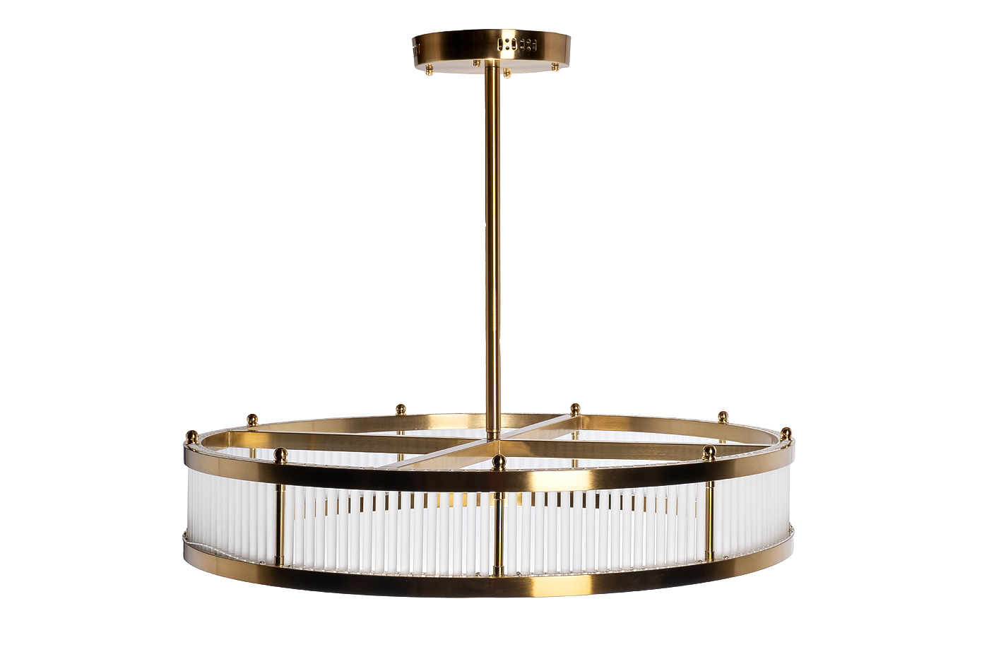 K2KM12850 Люстра Анкона (Ancona) круглая бронза/стекло прозр. d85см_s2 1