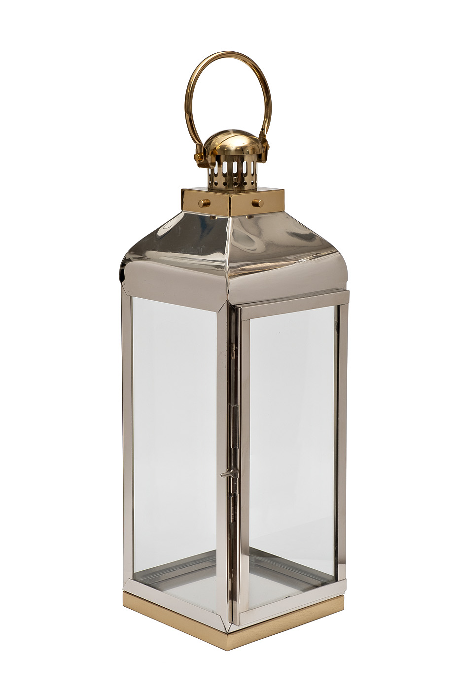 79MAL-3322-60 Подсвечник нерж.сталь/стекло h60 см_s2 1