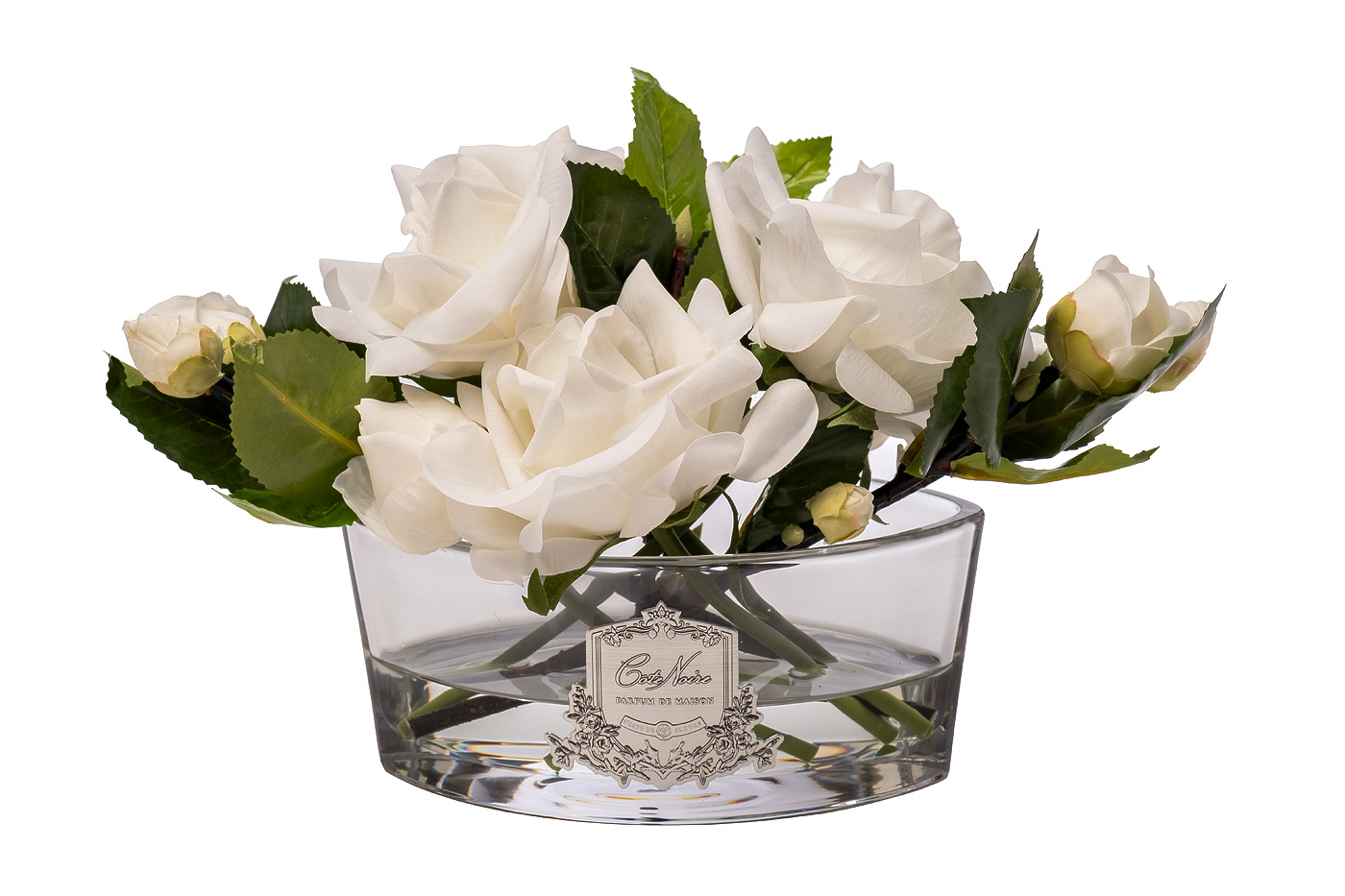 96CN-LV10 Диффузор Овал белый (Oval White), спрей Белая Гардения (White Gardenia) 2x10мл  в уп._s2 2