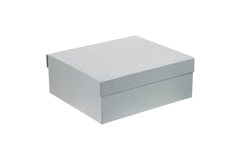10860.10 Коробка подарочная Май Варм Бокс (My Warm Box) 41*35,4*15,3см, серебристая_s2 1