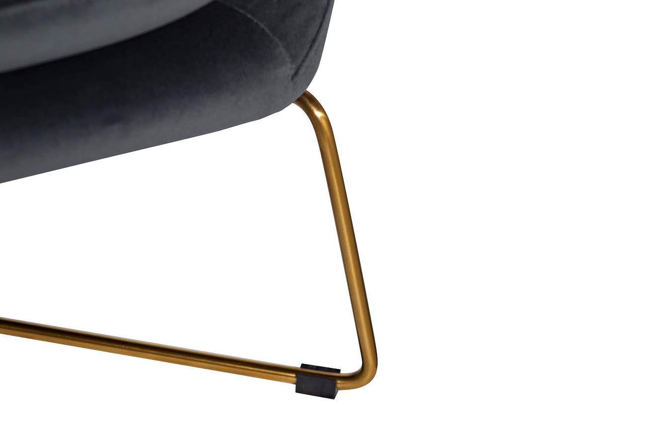 46AS-AR2976-GR Кресло велюр серо-зеленый/мат.золото 75*87*80см_s2 5