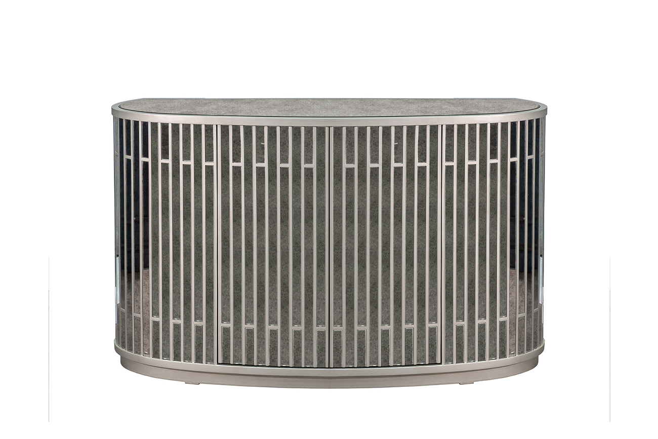 KFG040 Комод зеркальный двухдверный 152*51*92см_s2 1