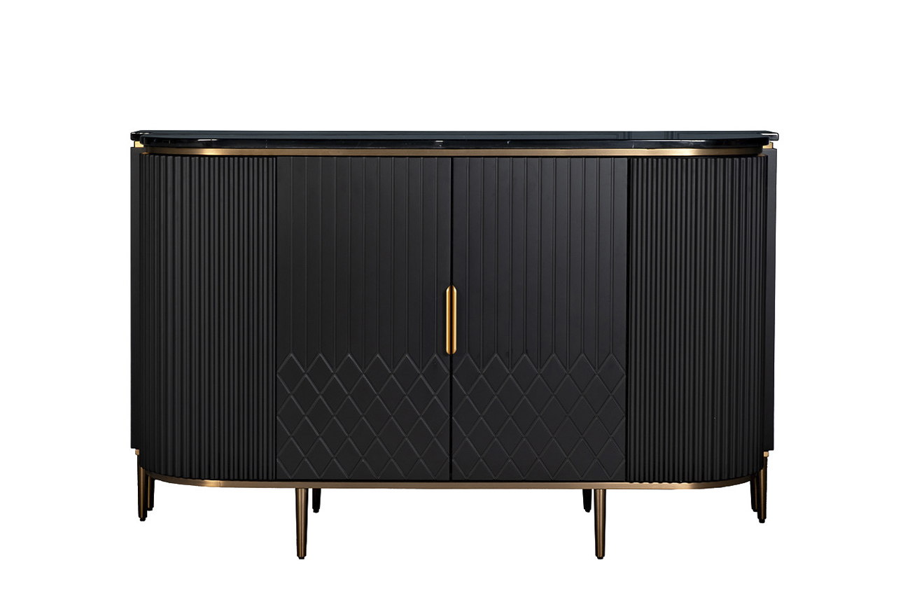 77IP-2310 Комод черный  150*55*90см_s2 1