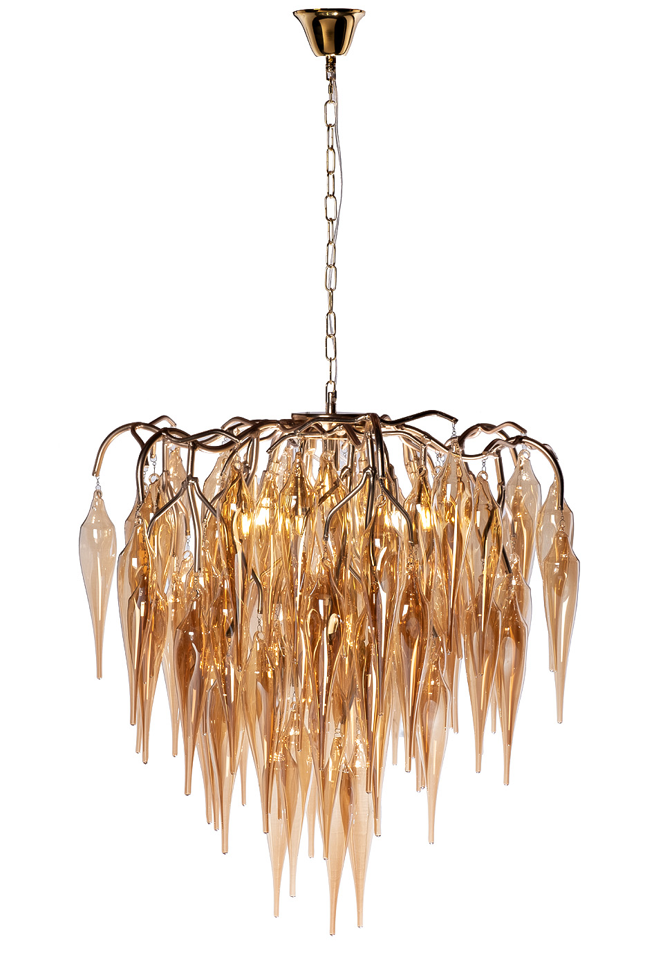 62GDA-8035/650 Люстра Карамель (Caramella) розовое золото d65 см_s2 1