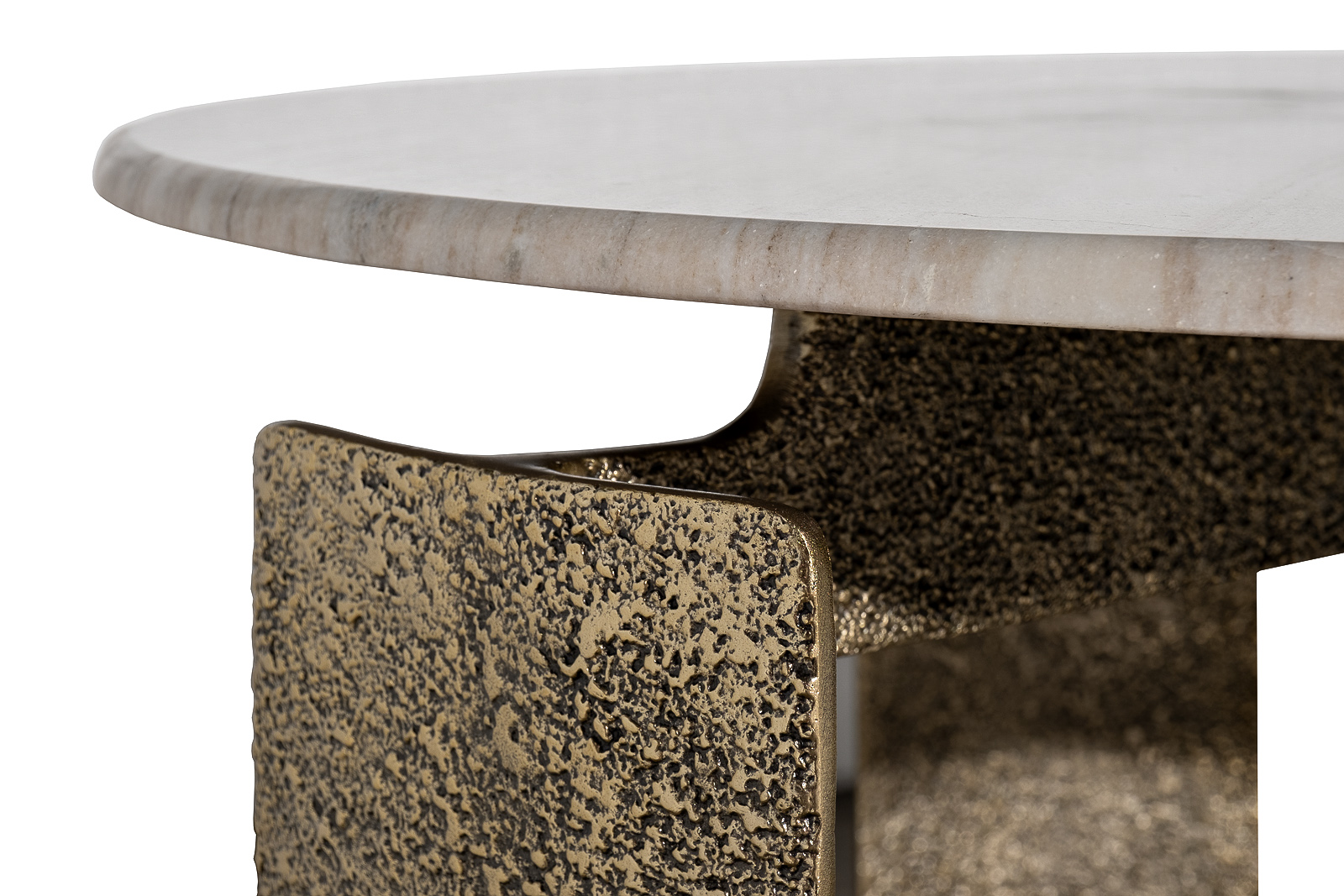 69-23303 Стол журнальный мраморный d100*45см_s2 3