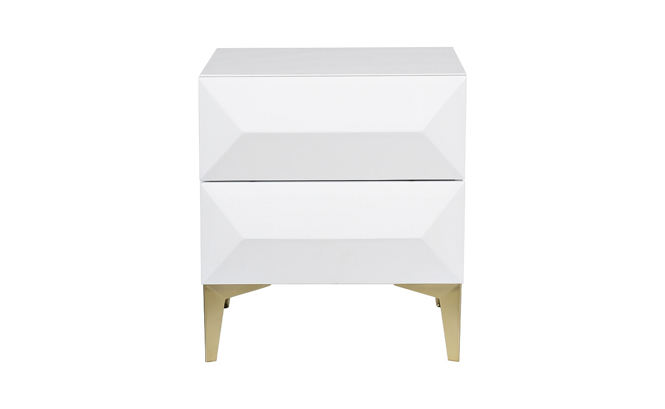 40AD-CB251 Тумбочка белая 50*45.5*57 см_s2 1