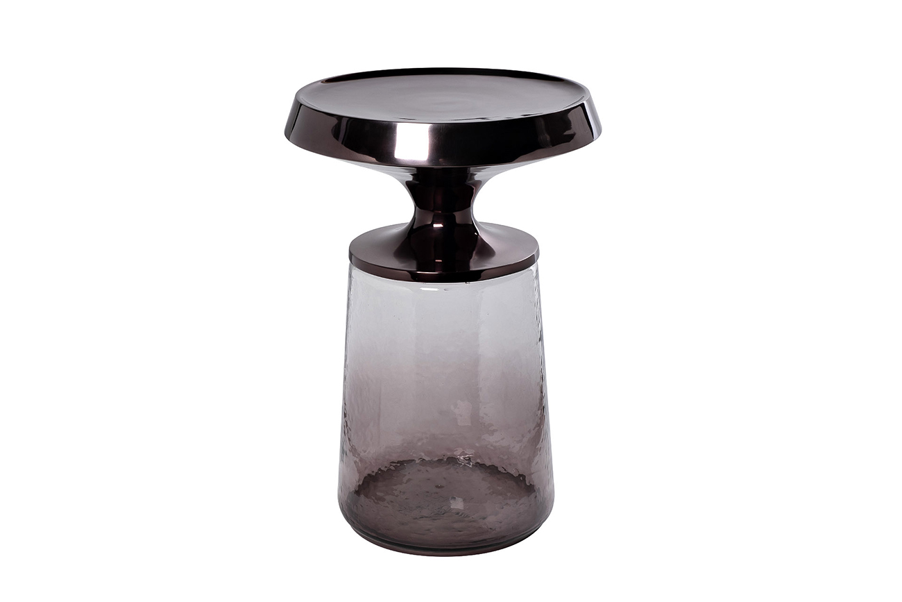 69-721345 Стол журнальный «Luxor» черный никель 44*44*62см_s2 1