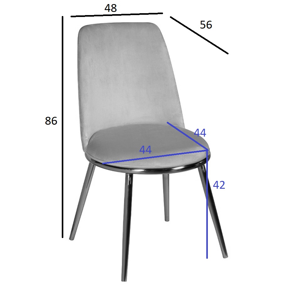 76AR-24005 Стул экокожа бежевый/золото 48*56*86см_s2 7