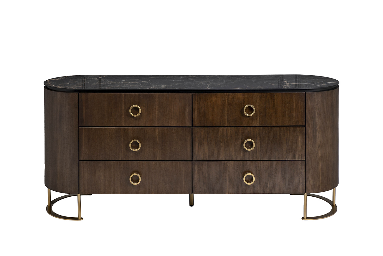 40AD-00100 Комод коричневый 165*44,5*71см_s2 1