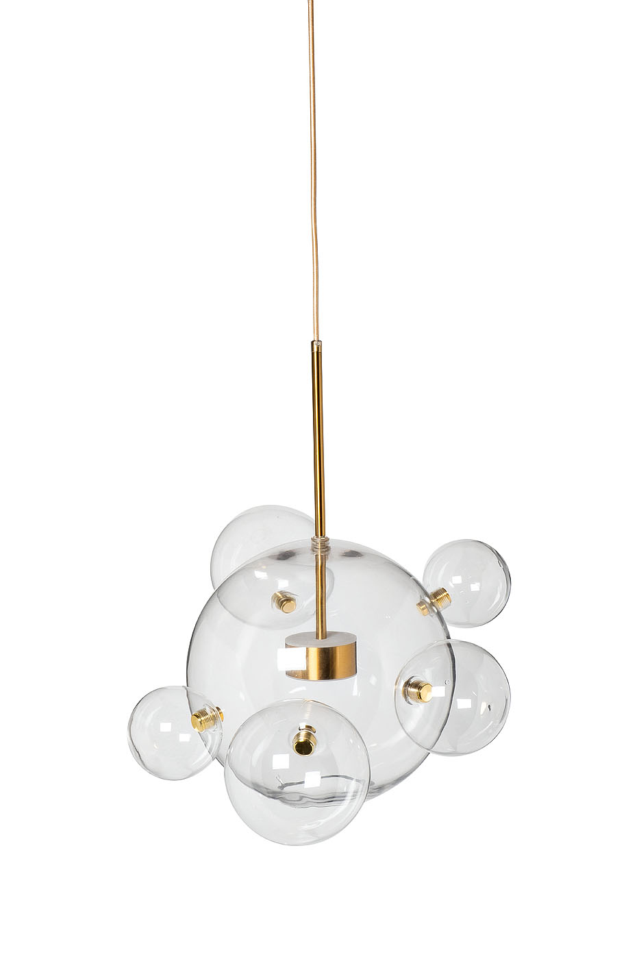 92EL-YG20074B-8W Светильник потолочный латунь d.30см_s2 1