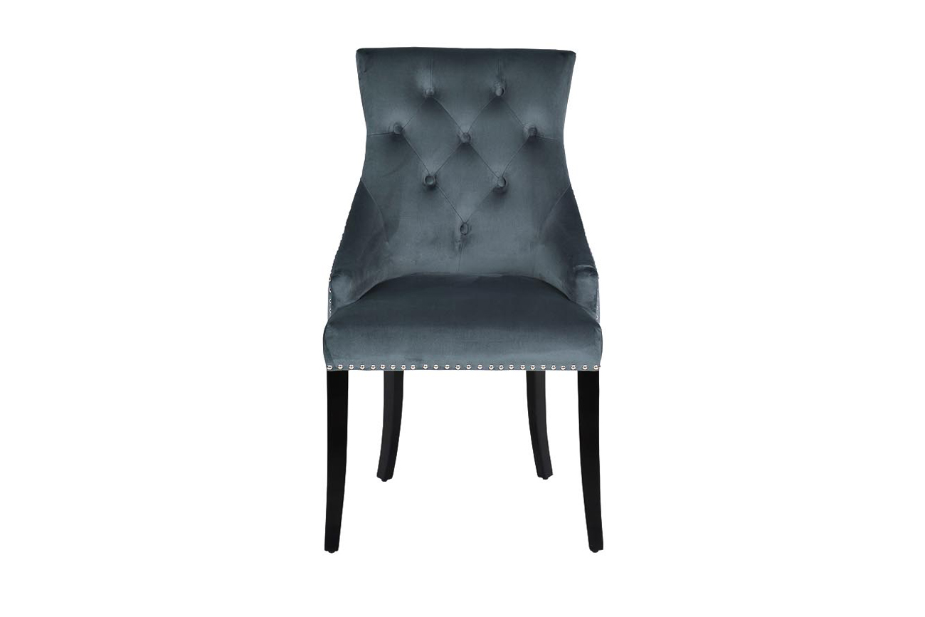 Стул 236 велюр бирюзовый Riv87 63*56*98см_s2 1