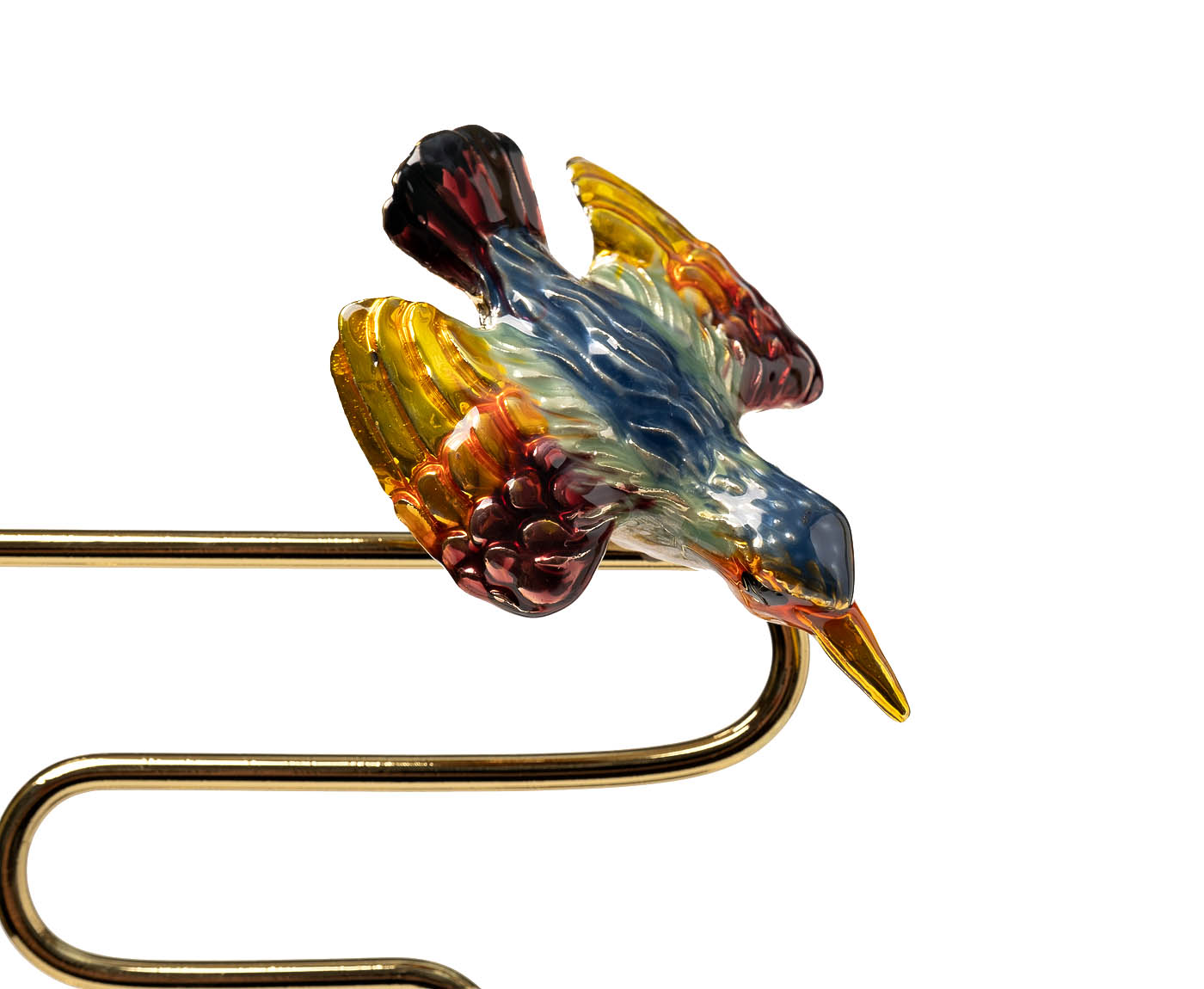 55RD6140  Декор настольный с цветком и птичкой 30*8*41см_s2 2