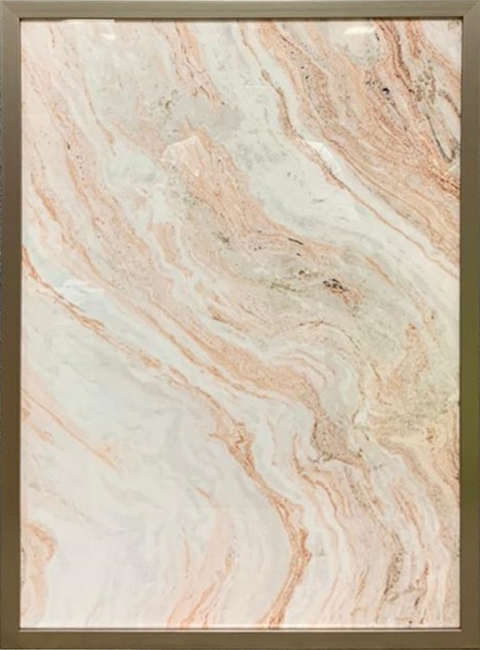 89VOR-MARBLE1 Постер «Розовый мрамор-1» 50*70см, багет_s2 1