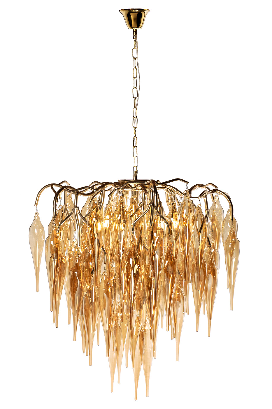 86-80356 Люстра Caramella d65 см, металл цвет золото_s2 1