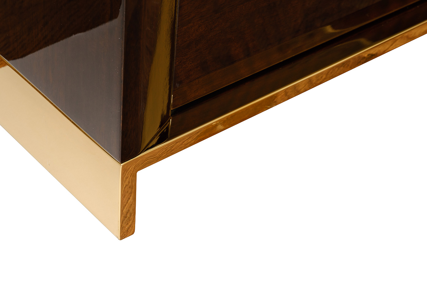 84HB-237TUMB Тумбочка тиковый шпон/лак, золото 60*42*50см_s2 5