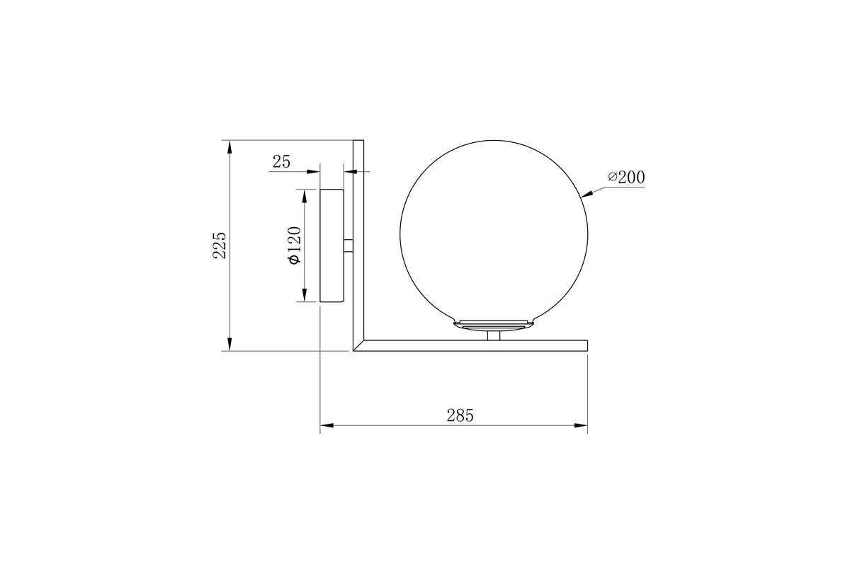 K2KW-825BR Бра 20*28*25см_s2 2
