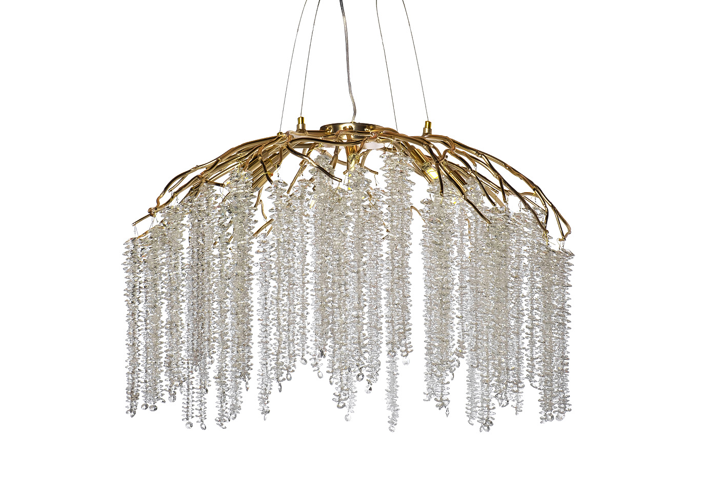 86-80661 Люстра d.100*45 см, металл цвет золото_s2 1