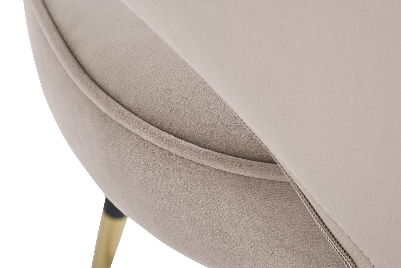 30C-1228F BG Стул велюр серо-бежевый 51*56*84см_s2 4
