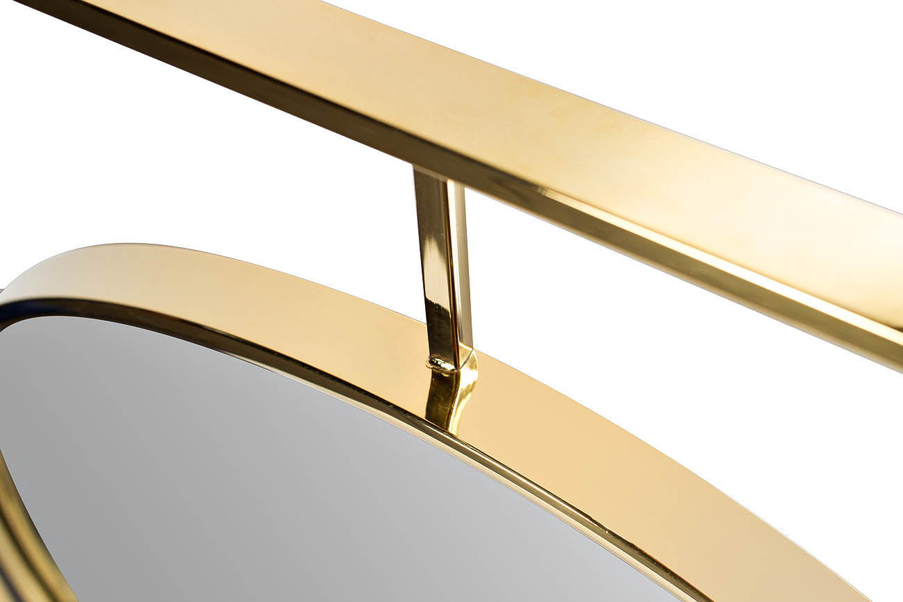 19-OA-5892 Зеркало золотое 80х80 см_s2 2