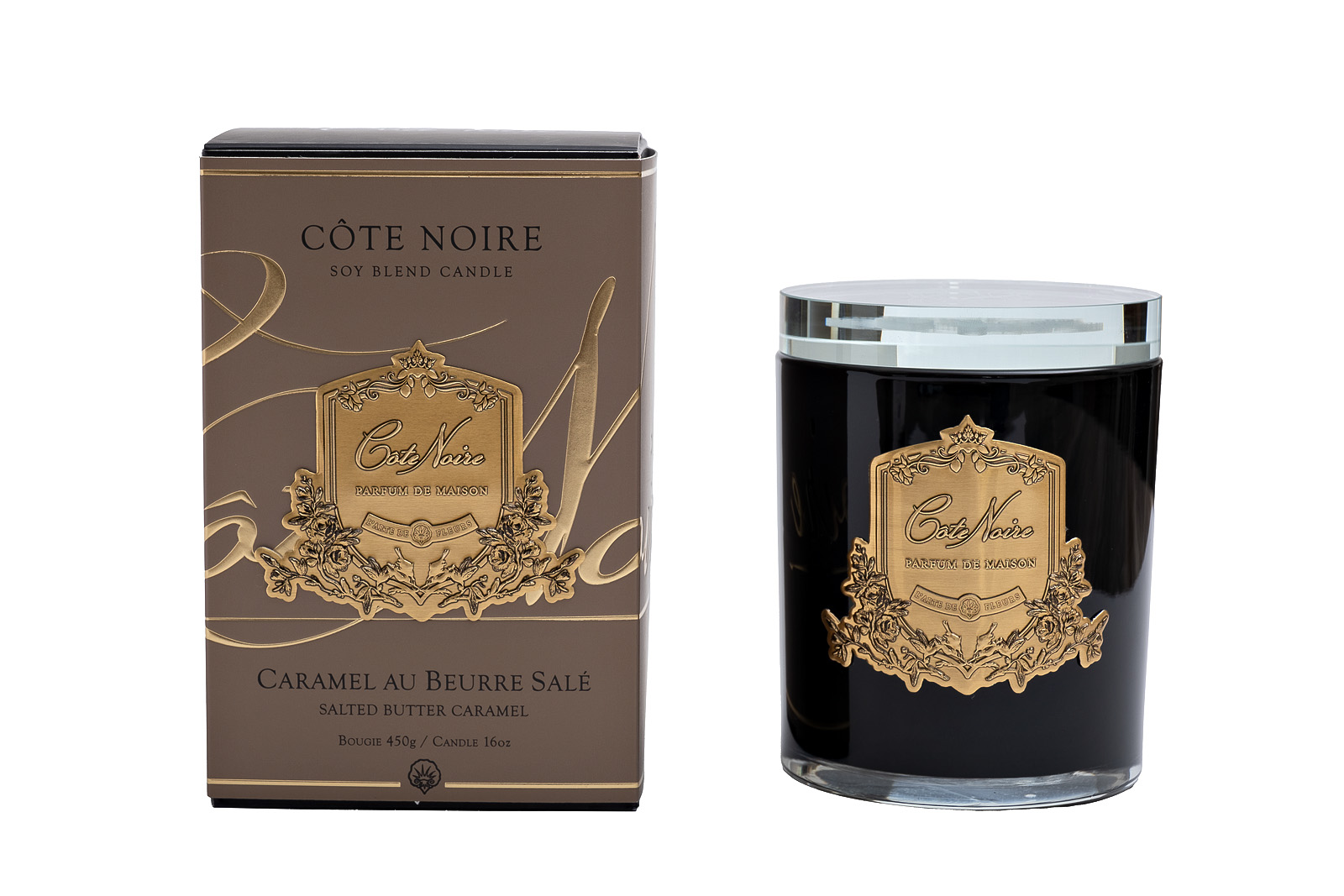 96CN-45200 Свеча ароматическая Карамель (Caramel) в стакане в упаковке 450 гр._s2 1