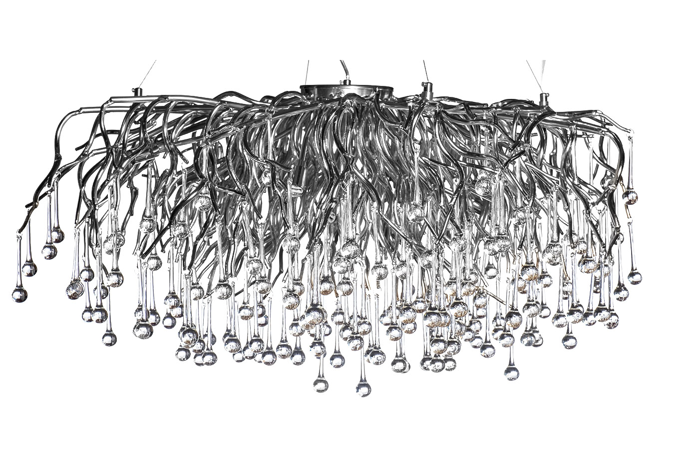 86-8015/1200RS Люстра круглая d.120*h.38см, хром_s2 1