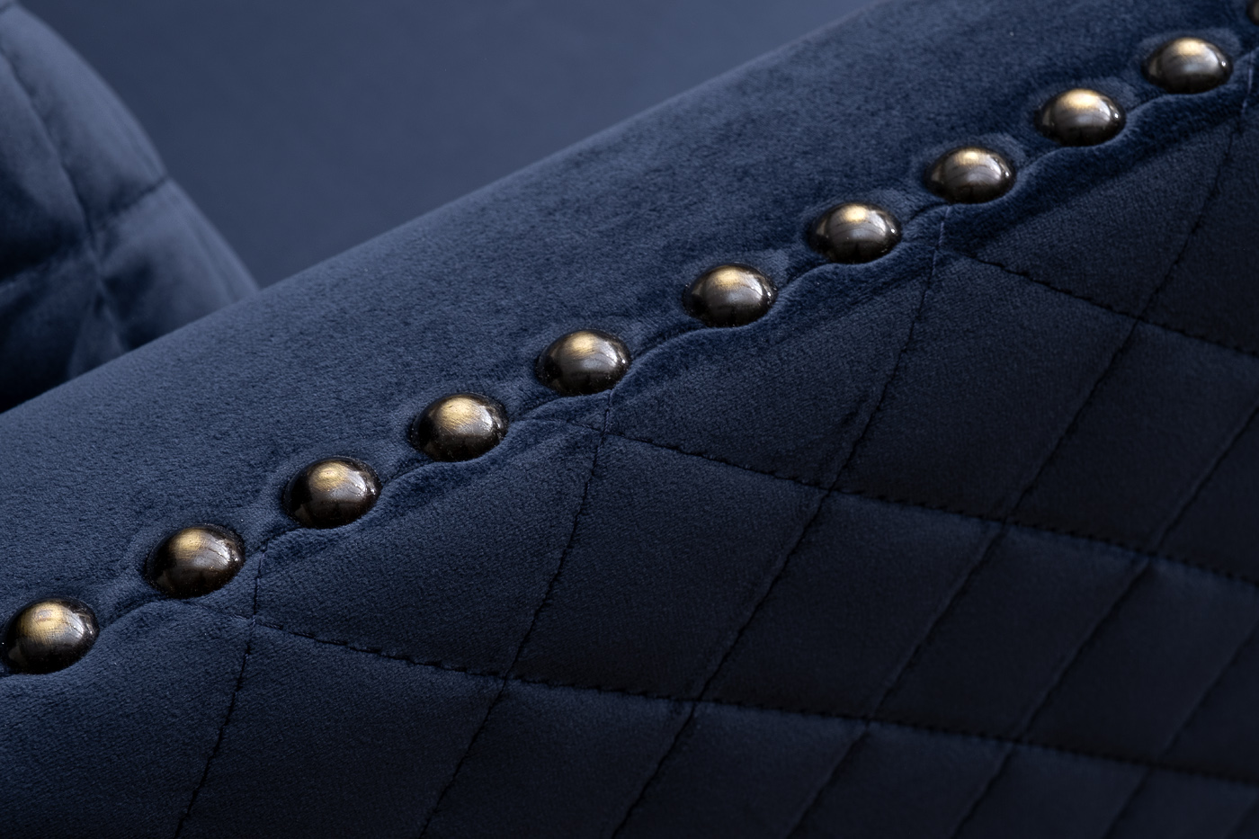 Диван-Кушетка Sorrento правая велюр т.синий Colt034 SIN 180*98*88см_s2 4