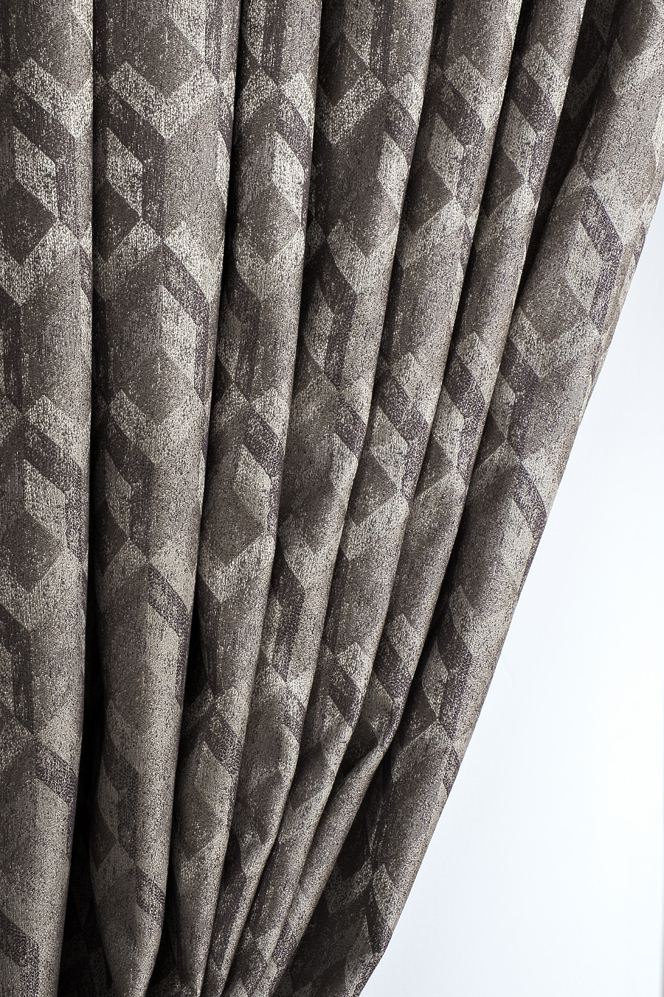 121GD-TON07-PORT SER Портьера Модена (MODENA)серебряная  275*260см_s2 3