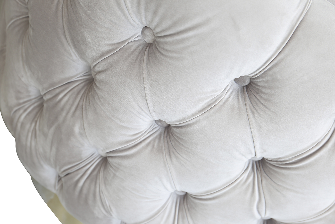 87YY-1827 BG Кресло вращающееся, велюр светло-серый 81*84*71см_s2 5