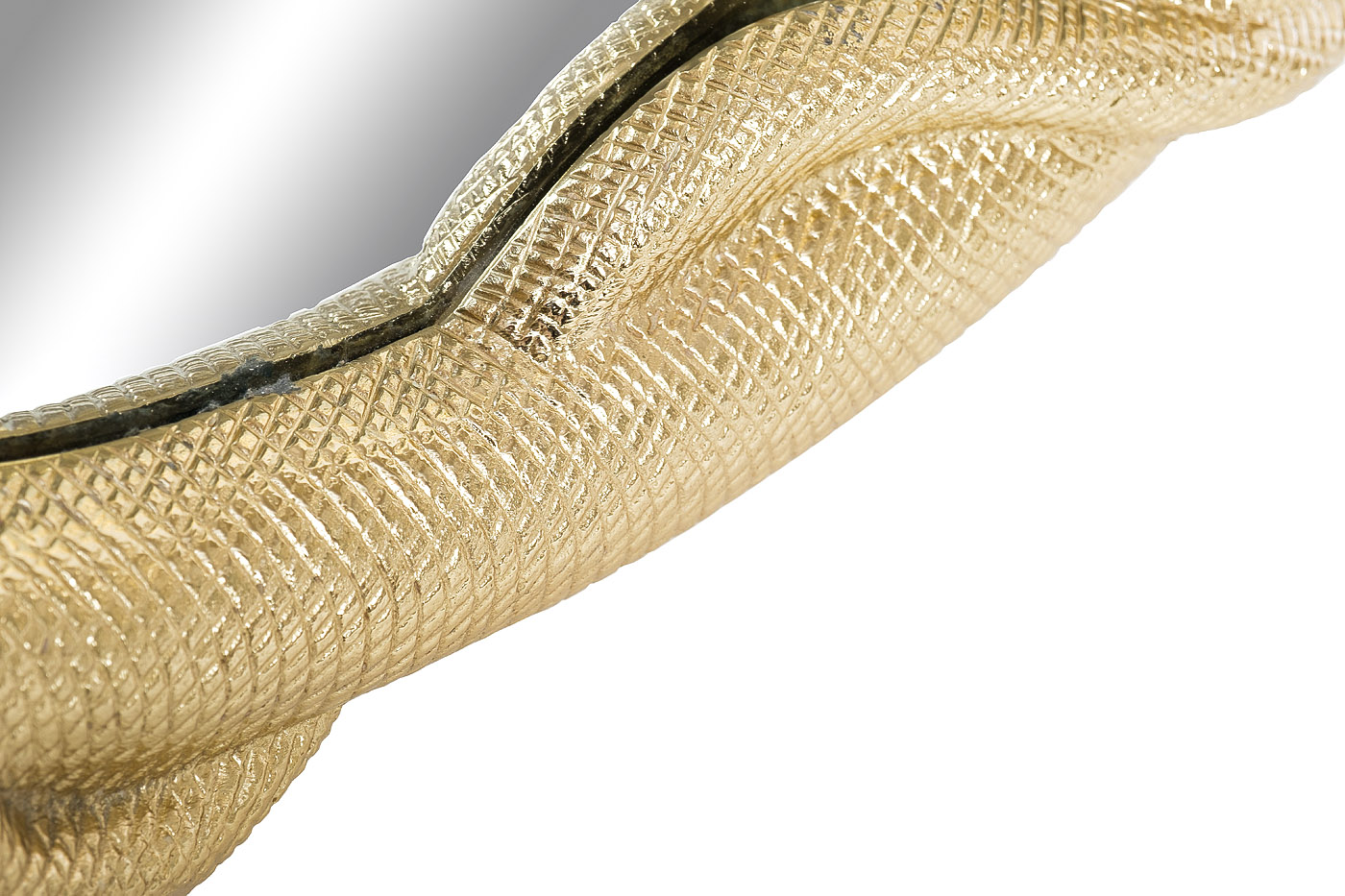 94PR-22502 Зеркало декоративное «Змейка» цвет золото 78*74*5см_s2 3