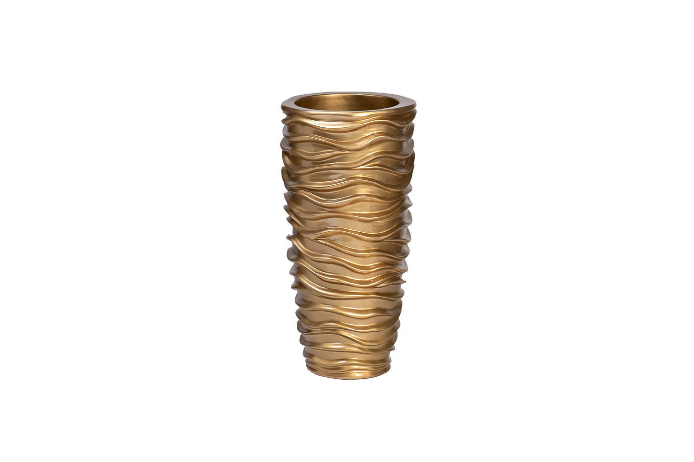 ZS-C845-26 Кашпо 32*32*65см цвет золото_s2 1