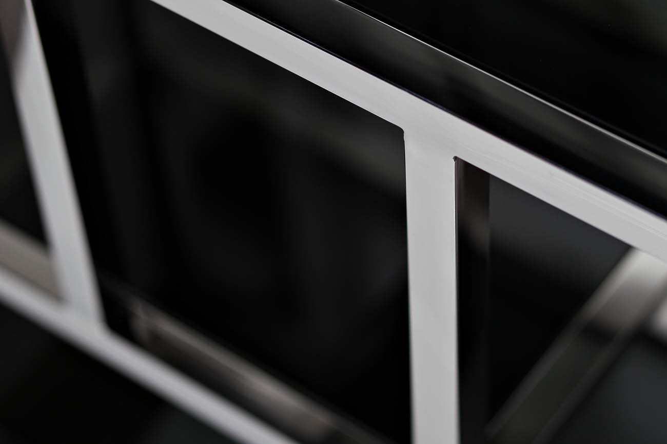 46AS-SH1076-SILVER Стеллаж серебристый/темн.ст. 80*35*180см_s2 4