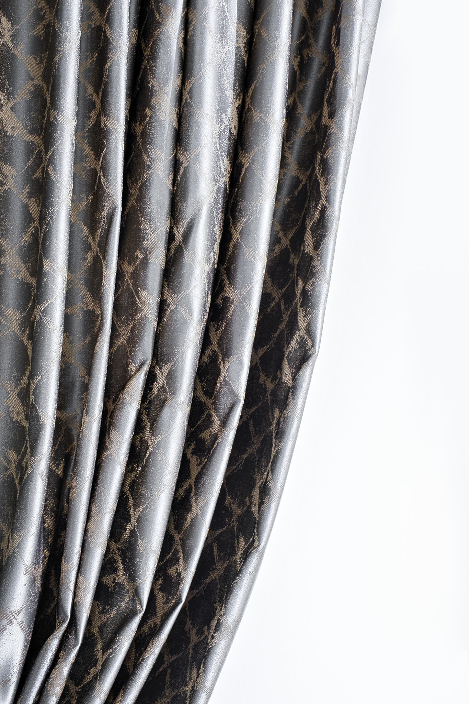 121GD-GAB1306-PORT SER Портьера TRENTO серая  275*260см_s2 2