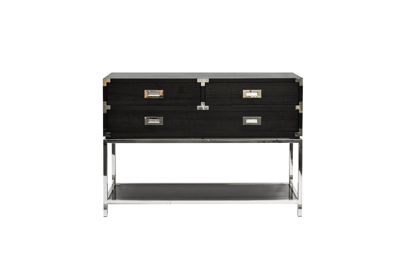 46AS-CT4116-BL Консоль черная 130*40*90см_s2 1