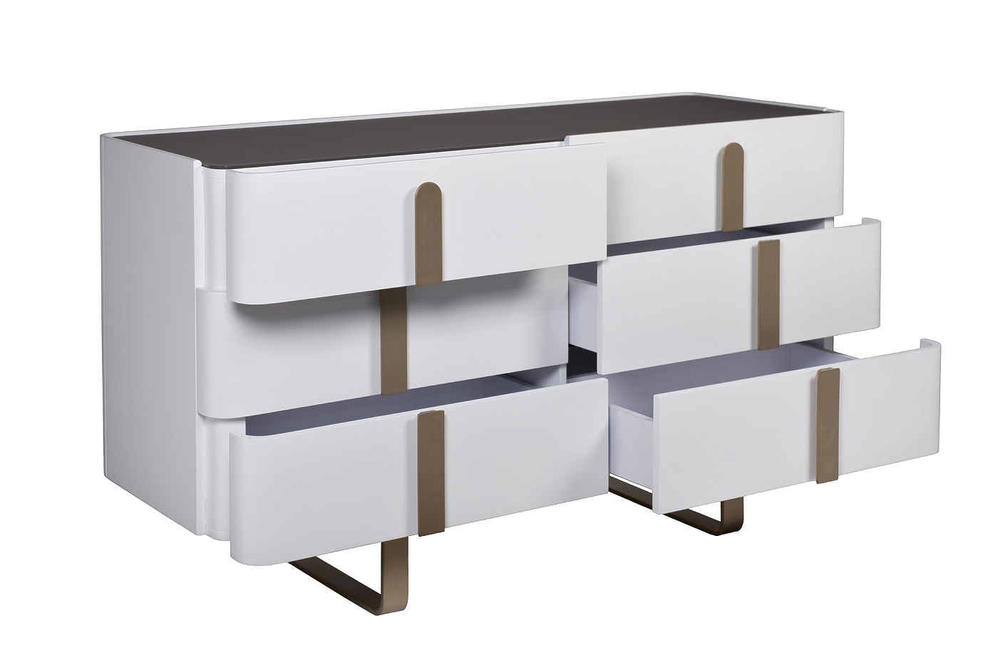 77IP-20861 Комод светлый с металл. каркасом 140*50*85см_s2 3