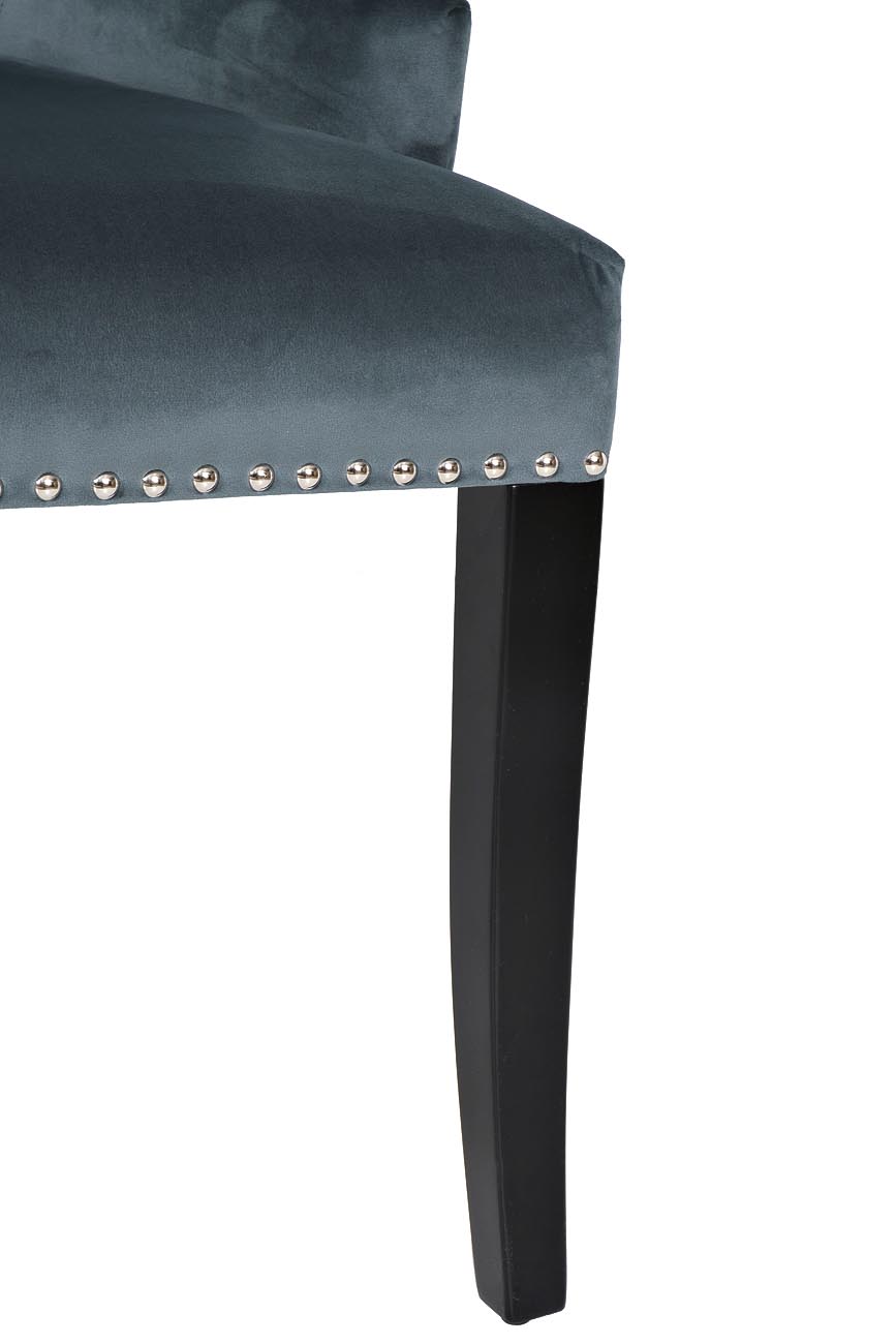 Стул 236 велюр бирюзовый Riv87 63*56*98см_s2 5