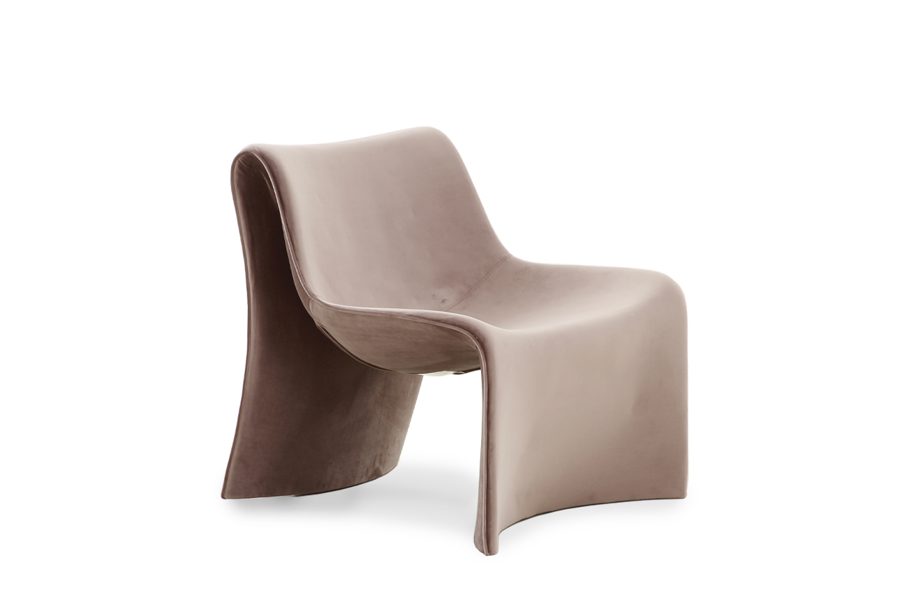 ZW-KRES-092 KOR Кресло «Дюна (Duna)», велюр св.коричневый 73*75*75см_s2 1