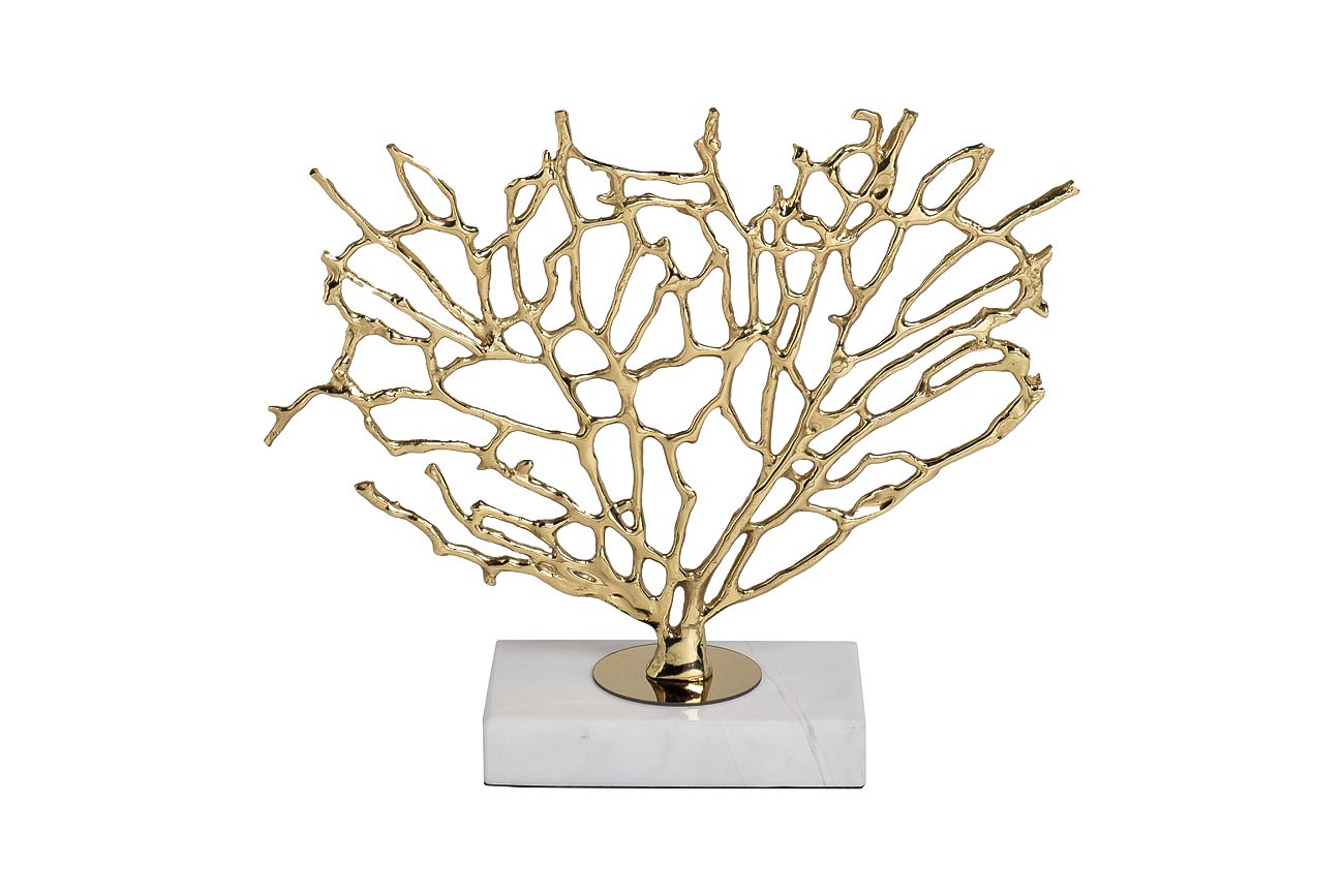 55RD3025S Статуэтка «Дерево» цвет золотой 22*7*21см_s2 1