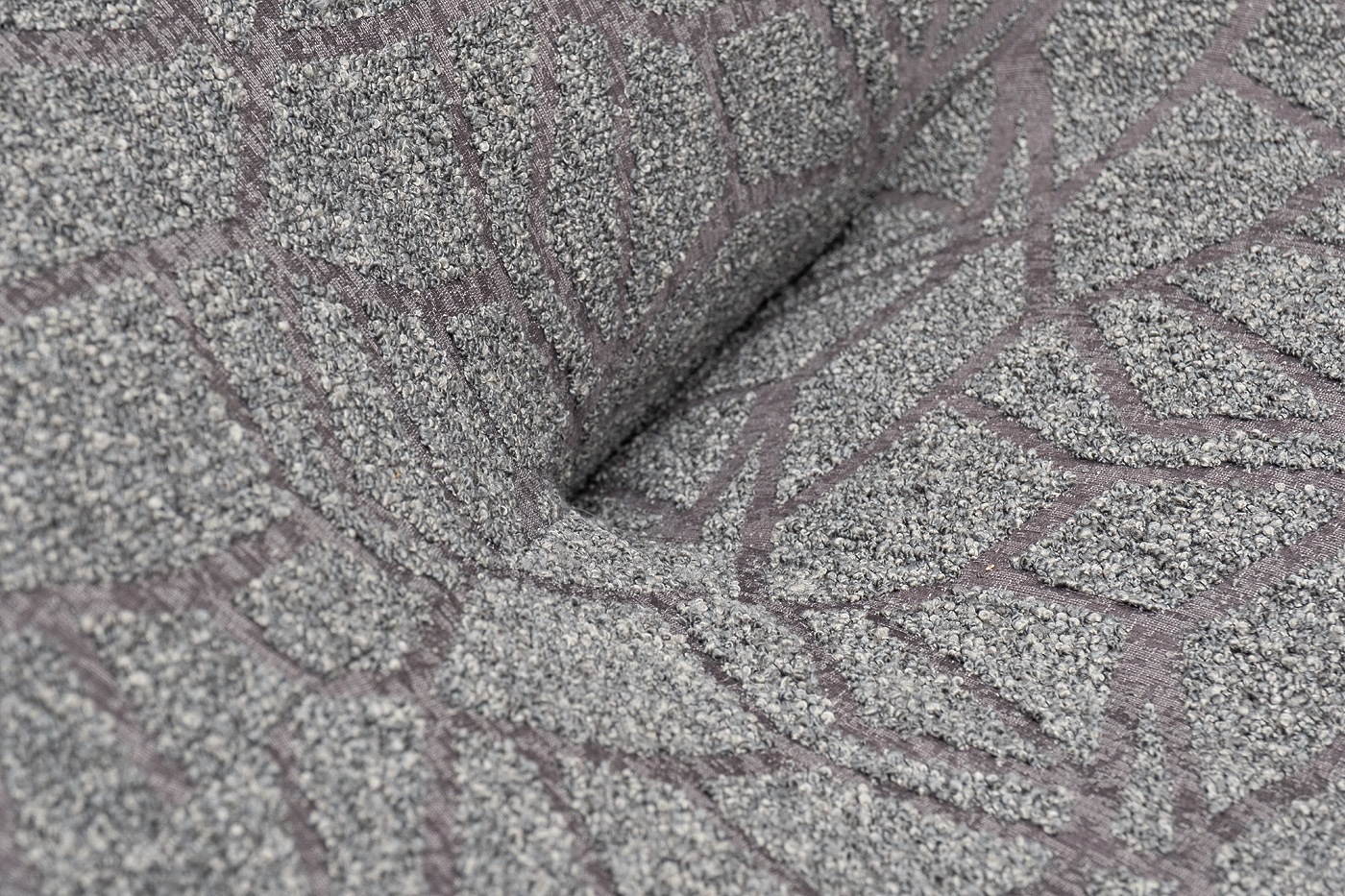 Кресло поворотное Луна(Luna) букле серый Buta5403-SER 98*90*69см_s2 4