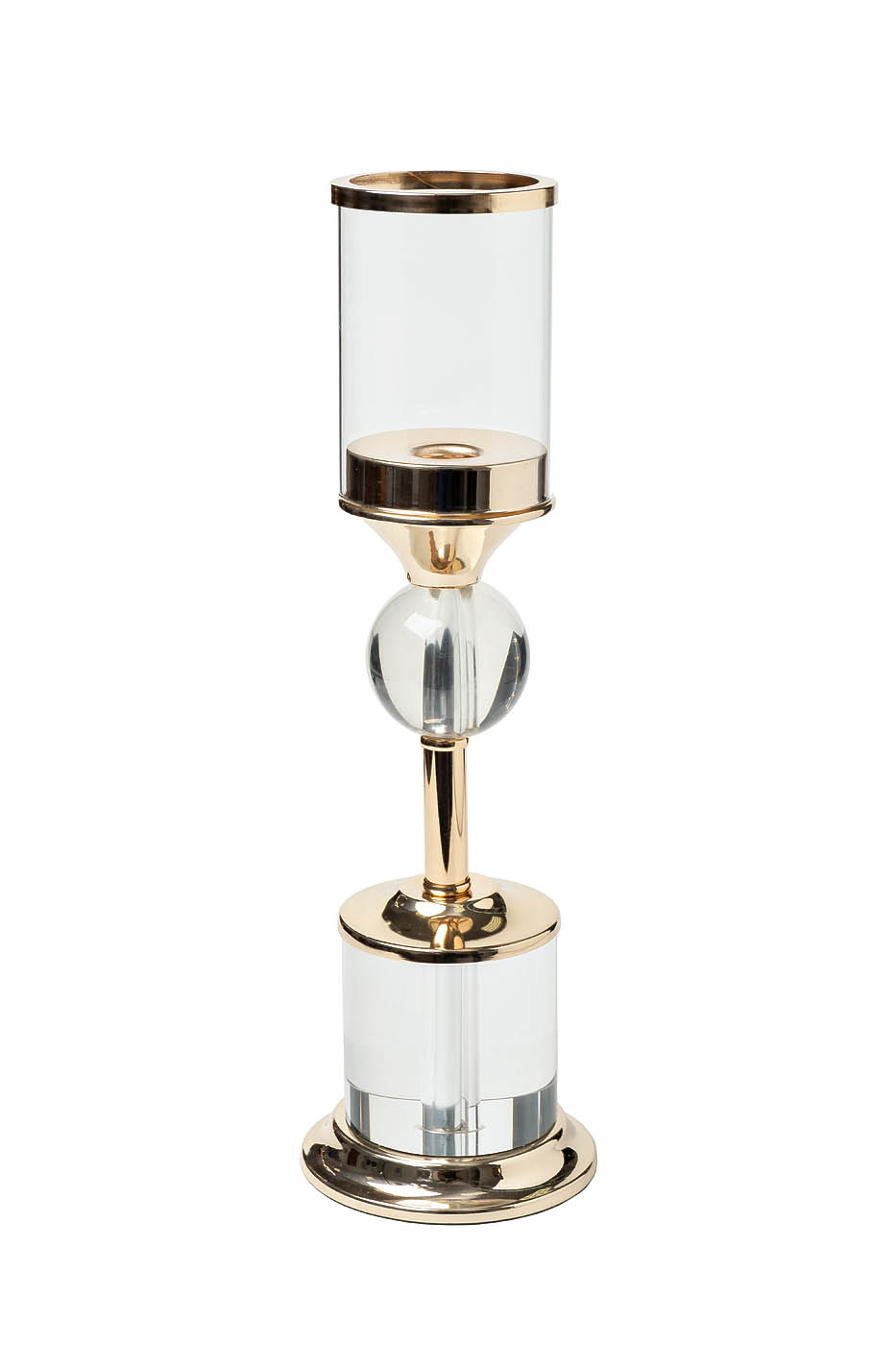 2K389001 Подсвечник 11х11х39см, цвет золото_s2 1